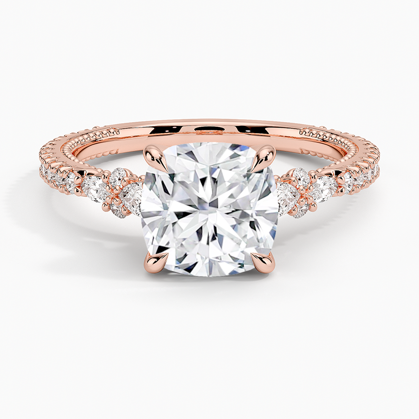 Rosey Cushion Diamond Ring