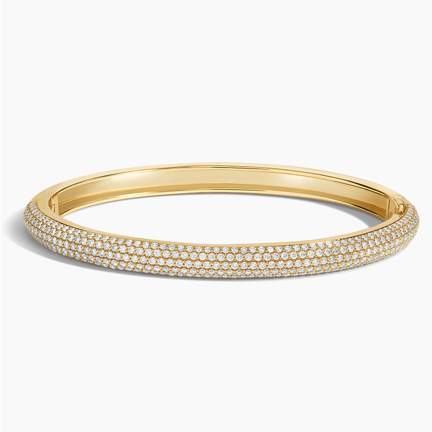 Pipe Lab Grown Diamond Bangle
