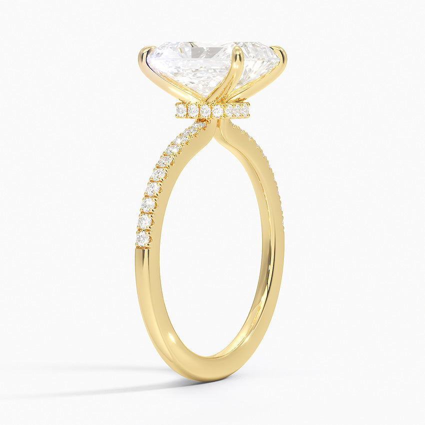 Classica Radiant Diamond Ring