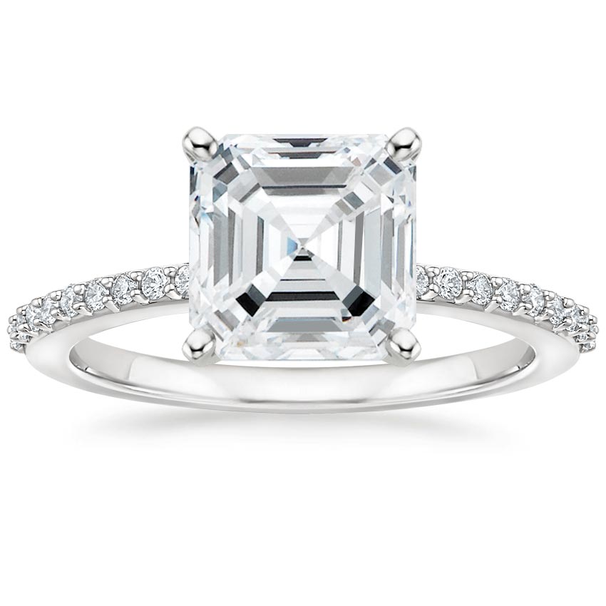 Rubina Asscher Diamond Ring