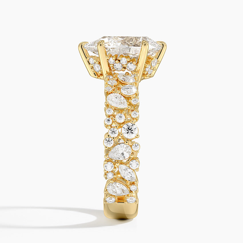 Gracey Pear Diamond Engagement Ring