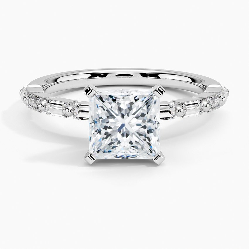 Barica Princess Lab Grown Diamond Engagement Ring
