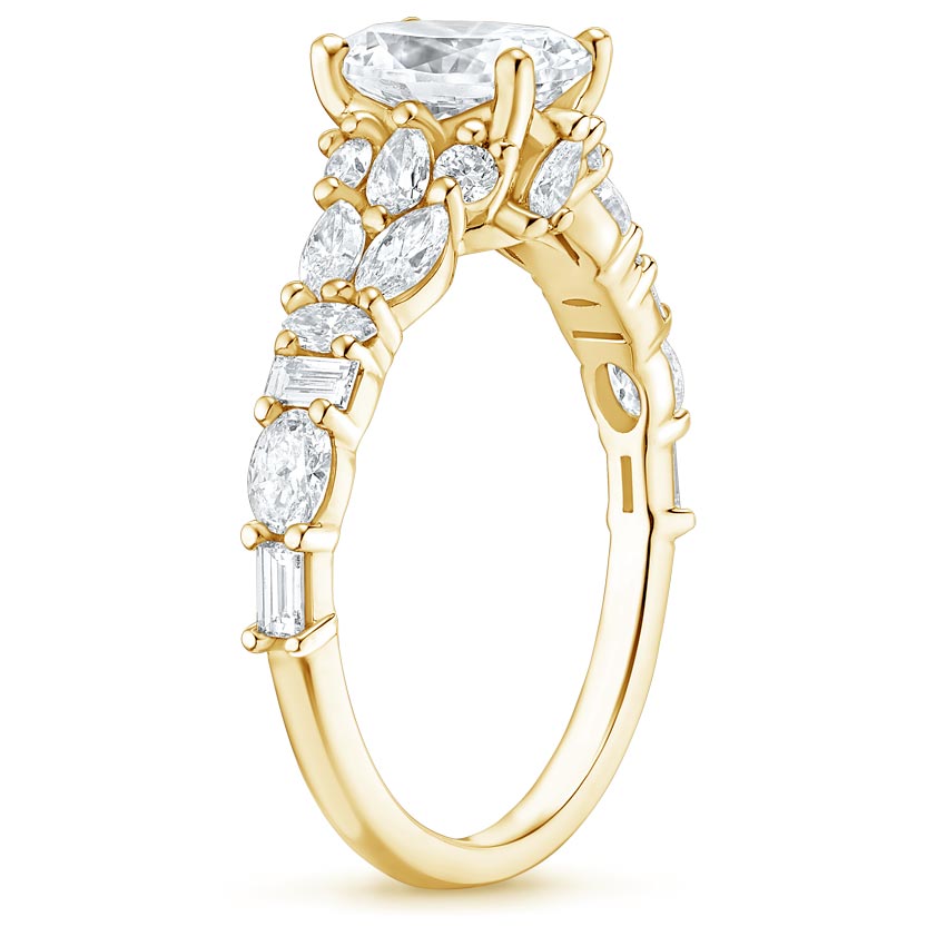 Miraka Oval Lab Grown Diamond Engagement Ring